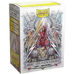 Dragon Shield - Brushed Art Sleeves - Lane Thunderhoof Coat of Arms (100ct)